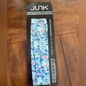 JUNK BANDS Floral Headband - Blue